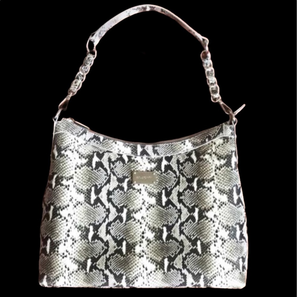 ⚜️RETIRED⚜️ St. John Python Hobo Tote-RARE